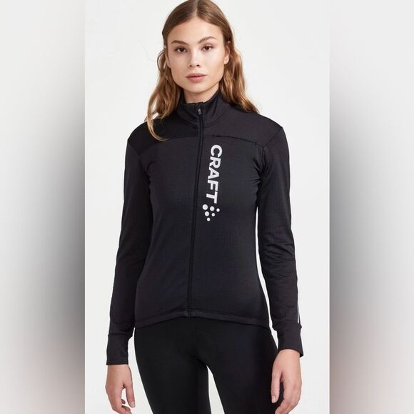 Craft Core Bike Subz Cycling Jacket Women's XL Black - Picture 1 of 10